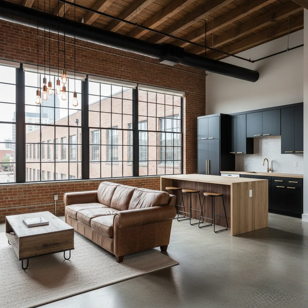 Industrial Loft in Warehouse District in Warehouse District